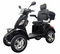Elektromobil “Vita Care 4000 Li”, 25 km/h, 20Ah, 50 Kilometer Reichweite, Lithium Akku, Seniorenmobil, E-Mobil, Senioren, Seniorenroller Straßenzulassung, Elektrofahrzeug, Schwarz