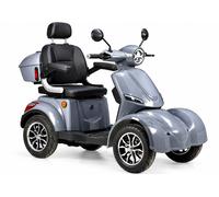 Elektromobil Volta VM6 4-Rad Senioren 25 km/h 1000W 50 km Reichweite Grau E-Roll