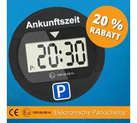 Elektronische Parkscheibe Digital Parkuhr Elektrisch mit Batterie Automatisch