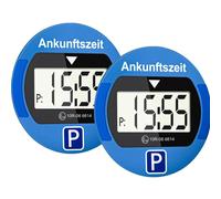Elektronische Parkscheibe,KBA,Digital,Auto,Nachtmodus,2er Pack,Großer Bildschirm