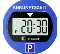 Elektronische Parkscheibe mit KBA-Zulassung digital auto & Batterie, großes D...