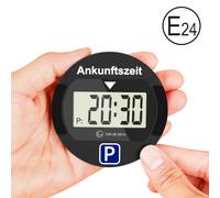 Elektronische Parkscheibe mit Zulassung Digitale Parkuhr selbstklebend für Autos