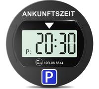 Elektronische Parkscheibe mit Zulassung KBA Digital Auto Parkuhr Batterie Nac...