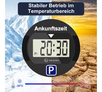 Elektronische Parkscheibe Parkuhr Automatische Park Digital mit KBA Zulassung DE
