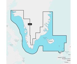 Elektronische Seekarte Navionics Nav+ EU620L - Grönland - Island