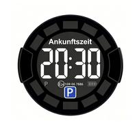 Elektronische Solar Parkscheibe digitale Parkuhr mit Zulassung Auto Parkscheiben