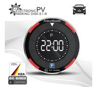 Elektronische Solar Parkscheibe mit E1 Zulassung Automatische Digitale Parkuhr