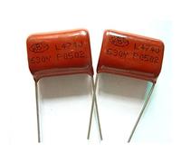 Elektronisches Zubehör 10 Stück CBB 474 630V 474J CBB21 0,47uF 470nF P20 metallisierter Polypropylen-Folienkondensator