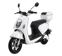 Elektroroller Elettrico 2.0, E-Roller 45 km/h, 60 km Reichweite, ein 60V/20Ah Lithium-Akku, 3000 Watt, E-Roller mit Straßenzulassung, Elektroroller mit Sitz, Elektro-Motorroller, Elektro Roller, weiß