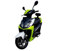 Elektroroller Falcon - 3400 Watt, 45 km/h, herausnehmbarer Lithium-Akku, 80 km Reichweite, mit Straßenzulassung, grün