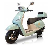 Elektroroller Future - 45 km/h, 3000W, Lithium-Ionen-Akku, 90 km Reichweite, Strassenzulassung Klasse AM, Mint | elrofu