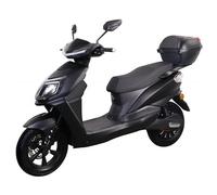 Elektroroller Long Runner 45 km/h - 85 km Reichweite, 2800W Motor, 60V/32Ah Blei-Gel-Akku, Topcase inklusive, Strassenzulassung Klasse AM | Mofa Roller Erwachsene komplett aufgebaut