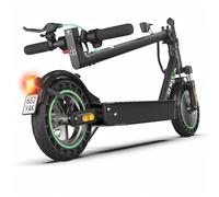 Elektroroller mit Straßenzulassung, E Scooter mit 10Ah Batterie bis 40KM Reichweite, 10 Zoll E Roller mit USB Ladefunktion, Erwachsene Elektro Scooter bis 120kg und Stoßdämpfung，Ideal für Pendler