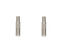 Elektroroller-Reifenventilverlängerung für Xiaomi mit auslaufsicherer Schraubdüse aus Messing für zuverlässige Druckwartung (39 mm Silber)