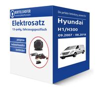 Elektrosatz 13-pol spezifisch für HYUNDAI H1/H300 09.2007-08.2018 NEU trail-tec