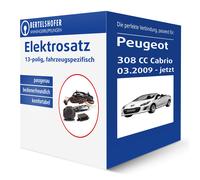 Trail-Tec Elektrosatz 13polig Datenbus spezifisch - PEUGEOT 3008 Großraumlimousine