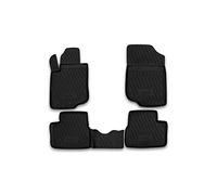 Element Gummimatten Passgenaue Fußmatten Peugeot 207 2006-4tlg