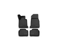 Element 3D Gummimatten Set passend für BMW 1-er f20 2011-2019 | 100% passgenaue Auto Fußmatten, robuste Universal Fußmatte Auto, Gummimatten Auto, Auto Fussmatten Gummi