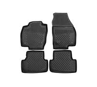 Element 3D Gummimatten Set passend für VW T-Cross | 2018-2024 | 100% passgenaue Auto Fußmatten, robuste Universal Fußmatte Auto, Gummimatten