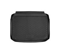 Element Passgenaue Premium Antirursch Kofferraummatte Laderaumwanne passend für Audi A3 2012-> | Schrägheck | 100% passgenaue Antirutschmatte Auto Notrad, Shwarz