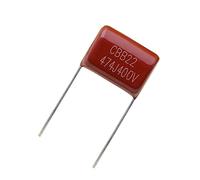 Elemente der Energiespeicherung 100 Stück CBB-Polypropylen-Folienkondensator, Abstand 10 mm, 470 nF, 0,47 uF, 474 J, 400 V Elektronisches Zubehör