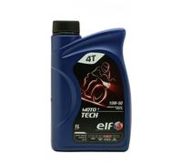 ELF Motoröl ÖL 4T 4-TAKT MOTO 4 TECH 10W-50 10W50 JASO MA2 - 1L 1 Liter