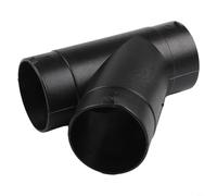 Ellbogen-Rohrverbinder 60 mm/75 mm für Webasto/Eberspächer Dieselstandheizung, Kunststoff Luftkanal-Verbindungsstück für Heizungsabgasrohr, robustes Zubehör(60MM)