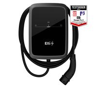 Elli Charger Pro 2, 22 kW Wallbox mit Kabel 7,5m (Typ2), App, WLAN, LTE, MID-Stromzähler, PV-Laden, Phasenumschaltung