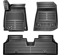 ELMASLINE 3D Gummimatten Set für KIA E-NIRO EV Elektro (2022-2024) | 2. Generation | Hoher Rand | Zubehör | Fußmatten