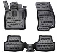 Design 3D Gummimatten Set für NISSAN NAVARA (III) MK3 2005-2015 | Hoher 5cm Rand Baujahr 2005, 2006, 2007, 2008, 2009, 2010, 2011, 2012, 2013, 2014 & 2015