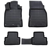 ELMASLINE 3D Gummimatten Set für Nissan Qashqai 1 (1. Generation) 2007-2014 | Extra hoher 5cm Rand | 1. Generation