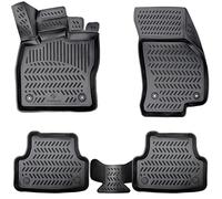 ELMASLINE 3D Gummimatten Set für PEUGEOT 2008 (I) 2013-2019 Hoher 5cm Rand | Baujahre 2013 2014 2015 2016 2017 2018 2019