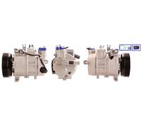 ELSTOCK Kompressor, Klimaanlage mit Dichtungen für AUDI 51-0442