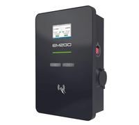 EM2GO Duo Power Wallbox 11kW, EV Charger Typ 2 Steckdose, Auto Ladestation 2X 11kw, Wall Box mit intelligenter Steuerung, Ladestation Elektroauto inkl. Ethernet und WLAN