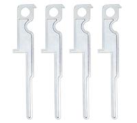 eMagTech 4-teilige Stereo Entfernungswerkzeuge Kompatibel mit Kenwood Kompatibel mit Skoda Fabia Autoradio Entfernungswerkzeug Schlüssel Autozubehör 12 cm