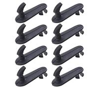 eMagTech Auto Fußmatten Befestigung Haken Bodenmatten Halter Clips PZ410-99350-01 Kunststoff Fahrzeug Zubehör 8-teilig Set