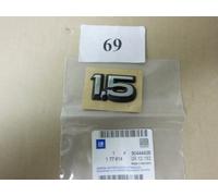 Emblem Logo "1.5" hinten für Opel CORSA B KADETT E 177614 neu original OPEL