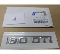 Emblem/Logo "3.0 DTI" für Opel VECTRA C 93174036/5177253 original OPEL