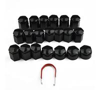 Emiif 19 mm Radmutterabdeckungen für Opel Astra Mokka Insignia B Zafira Feststellkappe