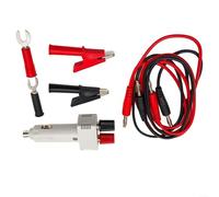 Emiif Kfz-Steckdosen-Adapter-Netzkabel-Set mit Messleitungen, für Krokodilklemmen und U-förmige Anschlüsse für 12 V elektrische Verbindungen