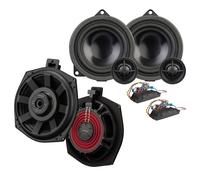 EMPHASER BMWSUB2 + BMWF1 - 3-Wege Lautsprecher/Boxen Kompo für BMW / Mini