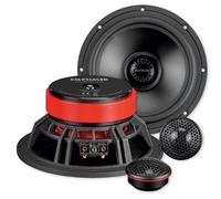 EMPHASER ECP-M6X - 2-Wege Komponenten System, 16,5 cm / 6,5 Zoll Autolautsprecher, aktives Soundsystem ohne Frequenzweichen, für Einbau in die Türen, 150 W RMS, 1 Paar