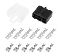EMSea 1 Satz 6-poliger Kfz-Steckverbinder-Satz Stecker Und Buchsen Gehäuseanschlüsse Kompatibel mit Metri-Pack 56 Serie 16-14 AWG