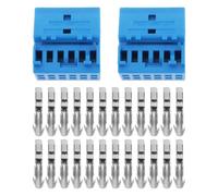 EMSea 2 Sets 12-polige Kfz-Steckverbinder 8X0035447, kompatibel mit VW, kompatibel mit Audi