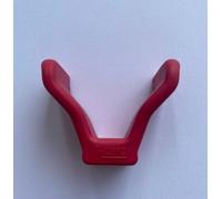 Endkappe rot für Fiamma Fahrradträger Schiene Carry Bike 136f537 NEU