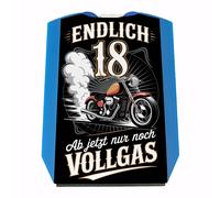 Endlich 18 Motorrad Parkscheibe - nur noch Vollgas