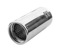 Endrohr Endrohrblenden Auspuffblende Auspuff Blende Endstück Schalldampf Sportauspuff Universal Edelstahl Poliert Tuning Sport bis 55mm