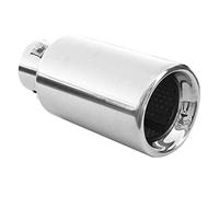 Endrohr Endrohrblenden Auspuffblende Auspuff Blende Endstück Schalldampf Sportauspuff Universal Edelstahl Poliert Tuning Sport bis 65mm
