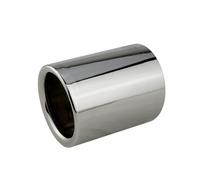 1 Auspuffblende für Bmw Edelstahl Poliert Endrohr Blende 76mm 1er F20 F21 LCI 2er F22 F23 3er ...