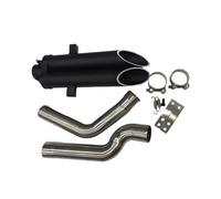 Endrohrblende Für CBR1000RR 2004-2007 05 Auspuffanlage Schwarze Schalldämpferspitzen Mittelverbindungsrohr Auspuffrohre Auspuffblenden